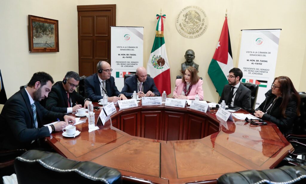 Senado fortalece lazos México–Jordania