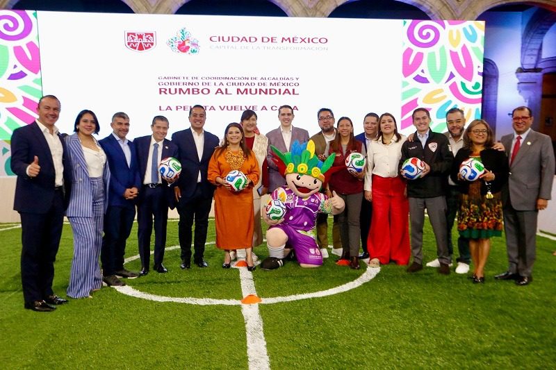 Brugada coordina CDMX rumbo al Mundial 2026