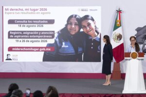 Sheinbaum amplía acceso al bachillerato en México