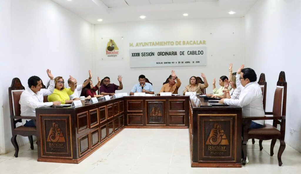 José Alfredo Contreras presidente municipal de Bacalar