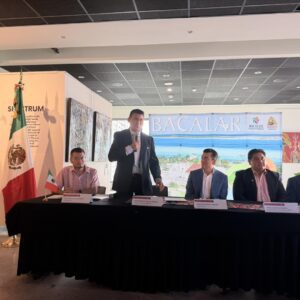 Presidente municipal de Bacal José Alfredo Contreras