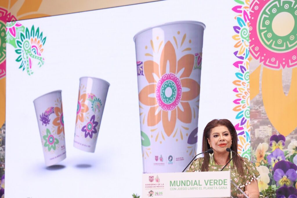 Clara Brugada presenta plan ambiental rumbo al Mundial 2026