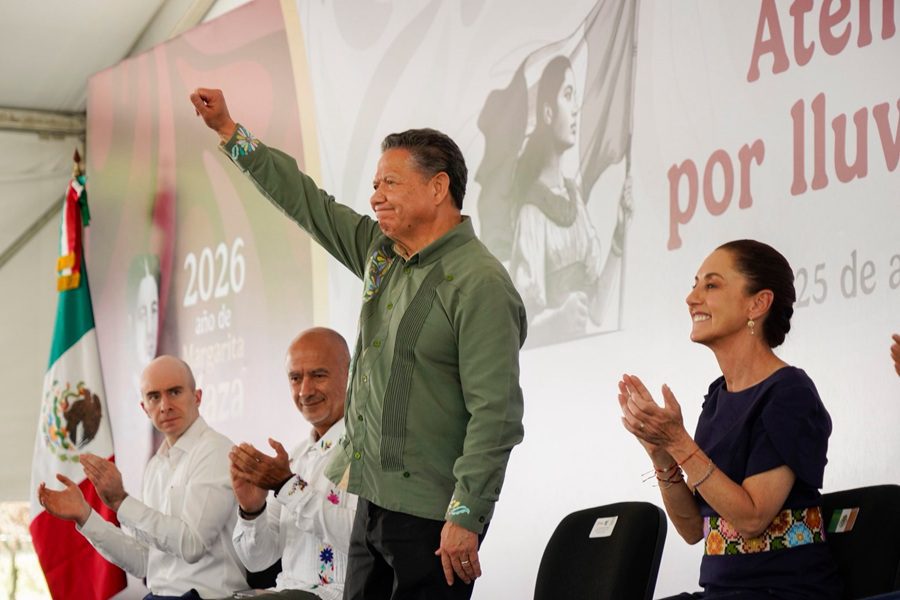 Sheinbaum anuncia inversión por lluvias en Hidalgo