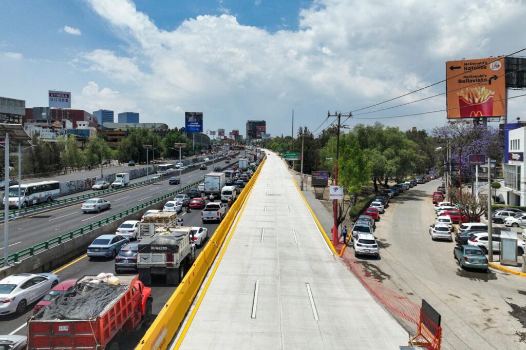 Edomex moderniza Periférico Norte en Naucalpan