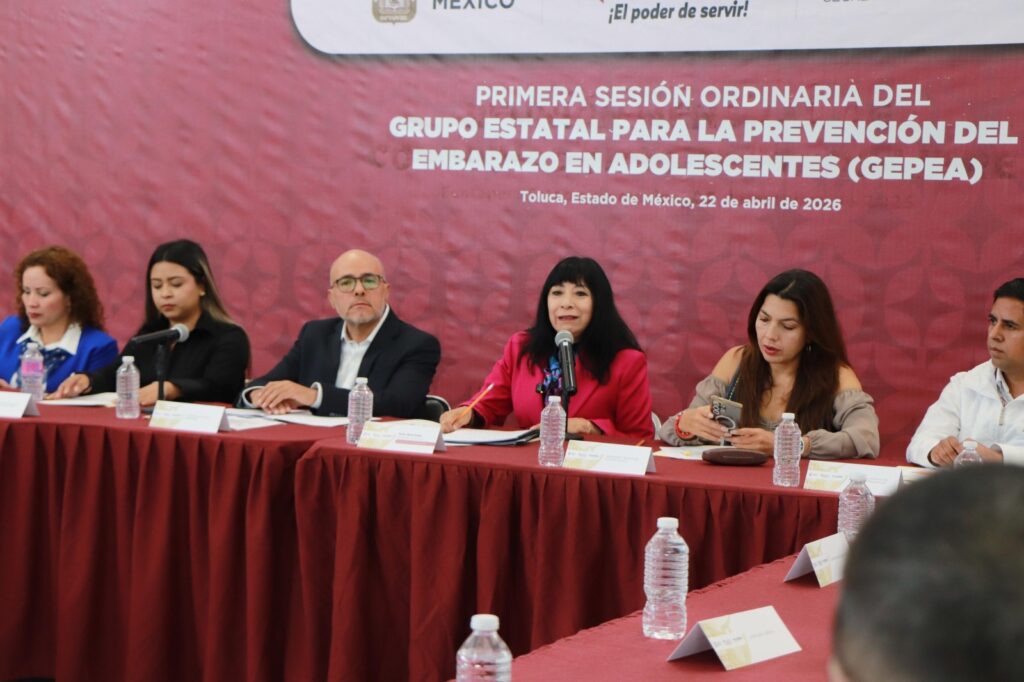 Edomex refuerza combate al embarazo adolescente