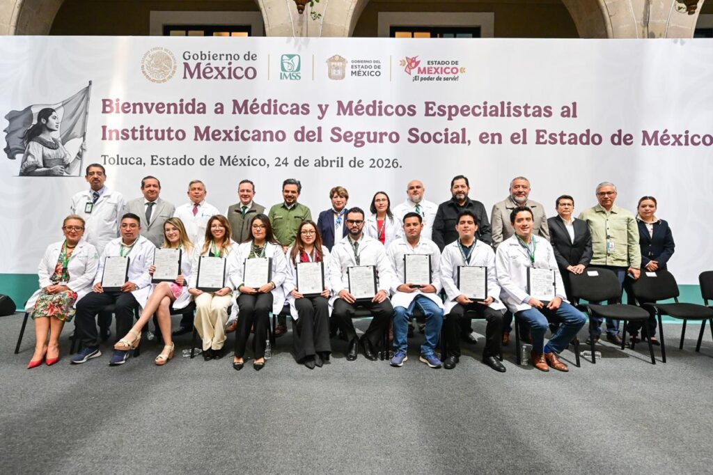 IMSS suma mil 123 especialistas en Edomex