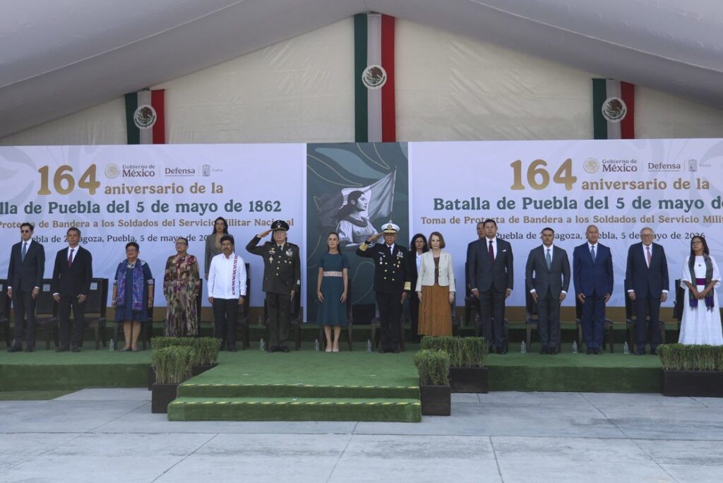 Sheinbaum defiende soberanía en Puebla