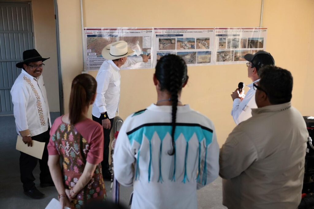 Acueducto Seri lleva agua y turismo sustentable