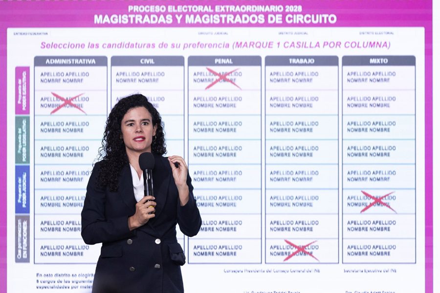 Sheinbaum propone elección judicial en 2028