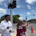 Bacalar avanza con nuevas pruebas de semaforización