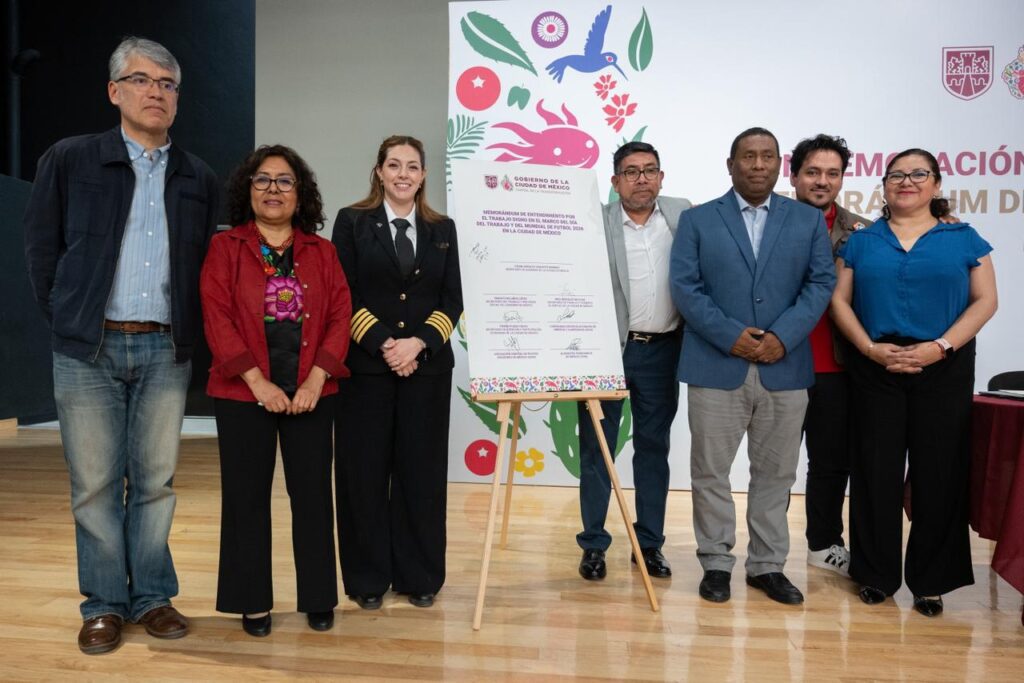 CDMX impulsa trabajo digno rumbo a Mundial 2026