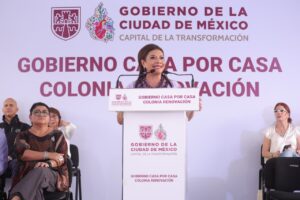 Clara Brugada refuerza obras contra inundaciones