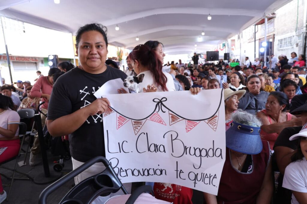 Clara Brugada refuerza drenaje en Iztapalapa