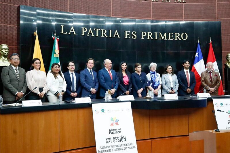 México asume liderazgo parlamentario del Pacífico