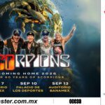 Scorpions, conquistará de nuevo México para celebrar 60 años de trayectoria!