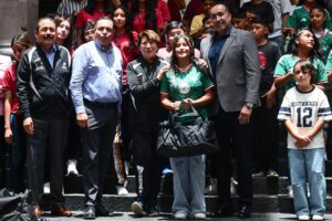 Delfina Gómez impulsa talento rumbo al Mundialito