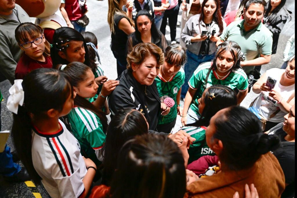 Delfina Gómez impulsa talento rumbo al Mundialito