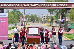 Delfina Gómez moderniza acceso a Teotihuacán
