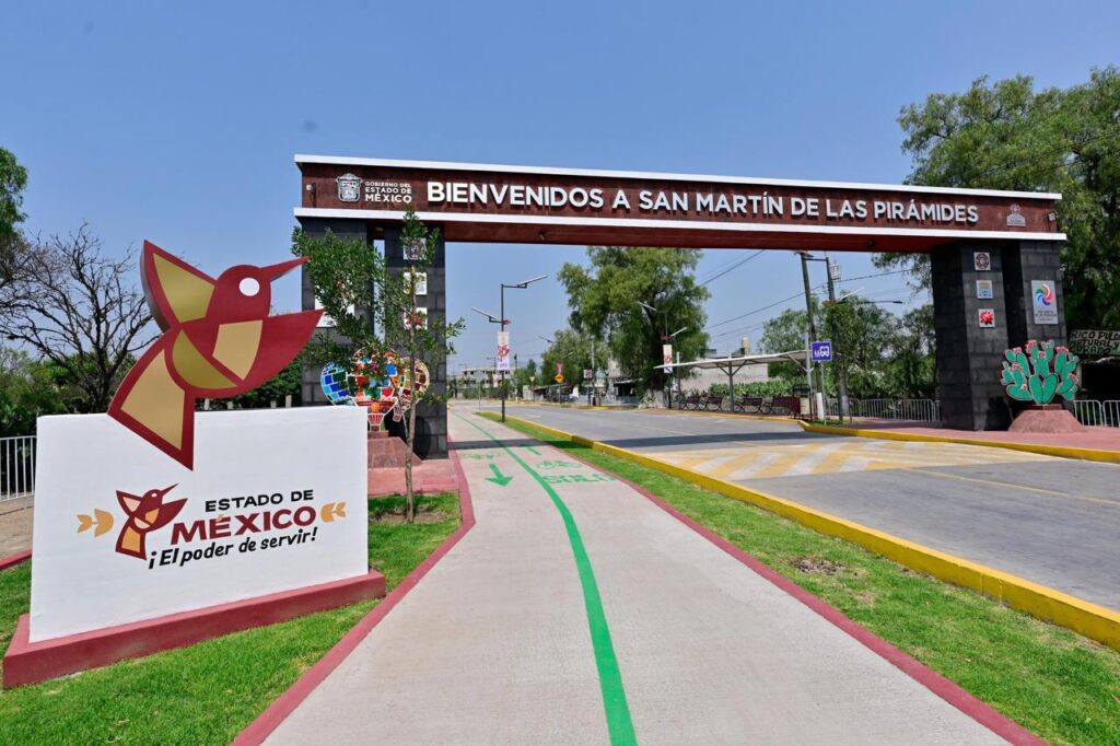 Delfina Gómez moderniza acceso a Teotihuacán