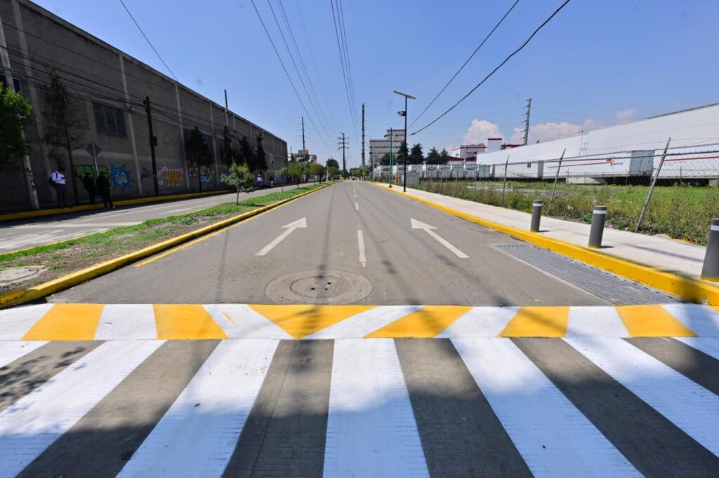 Delfina Gómez entrega rehabilitación de la Zona Industrial de Toluca
