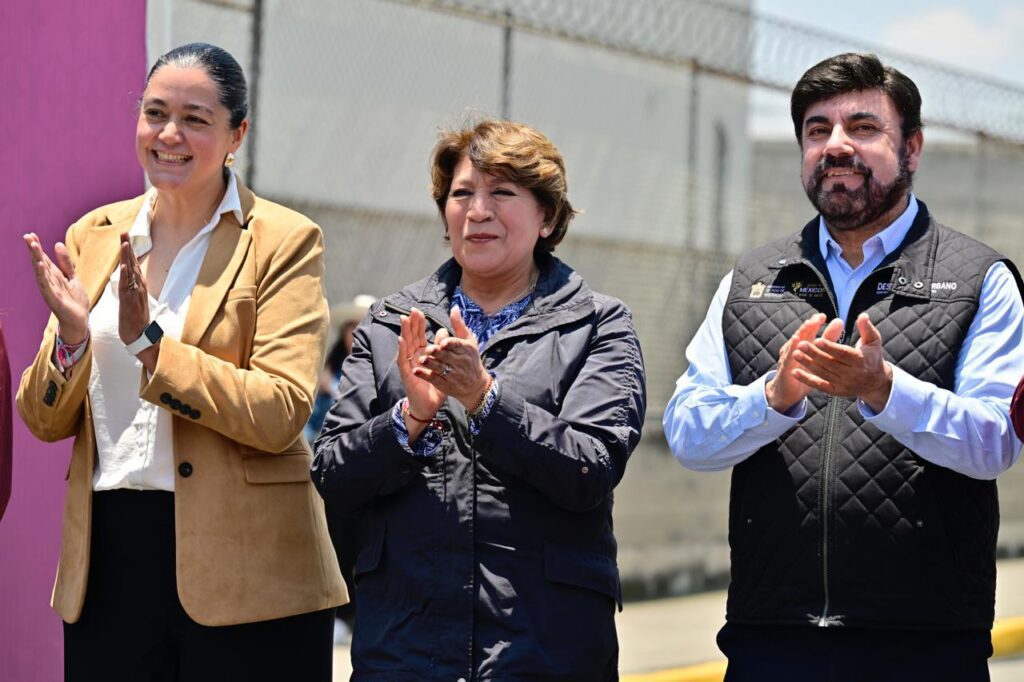 Delfina Gómez entrega rehabilitación de la Zona Industrial de Toluca