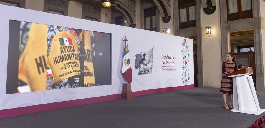 México despliega ayuda humanitaria en Venezuela tras terremotos