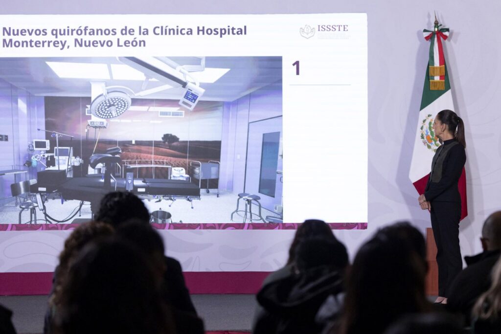 Sheinbaum acelera modernización de la salud pública