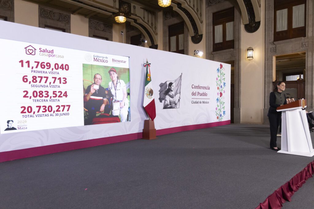 Sheinbaum acelera modernización de la salud pública