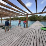 Gobierno de Bacalar moderniza muelles para seguridad de turistas y familias