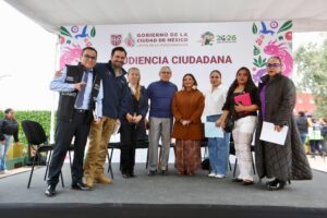 Brugada acerca gobierno y ciudadanía en Tlallipan