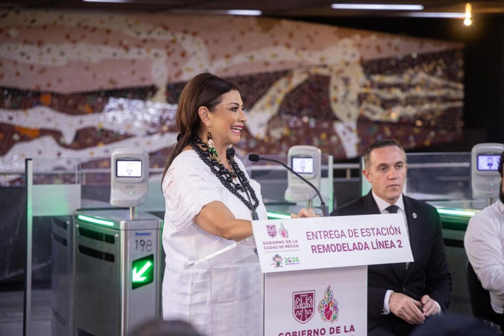 CDMX moderniza Línea 2 con inversión histórica