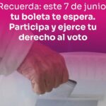 INE llama a votar en jornada electoral de Coahuila