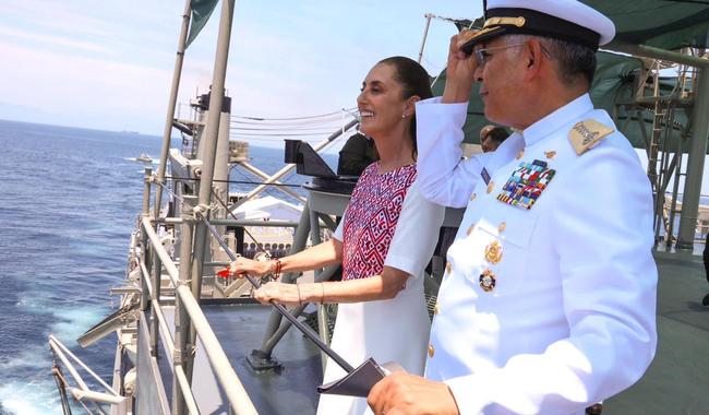 Sheinbaum llama a defender la soberanía nacional