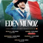 EL CANTANTE EDEN MUÑOZ DE GIRA EN ESPAÑA