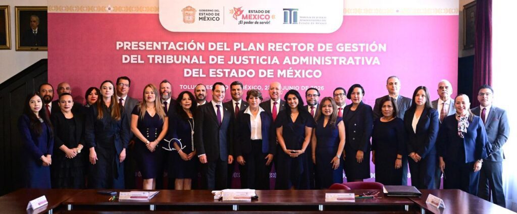 Respalda Delfina Gómez plan de justicia administrativa