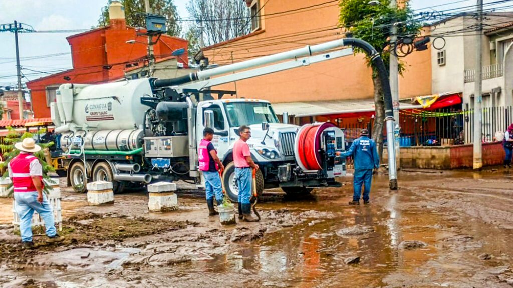 CAEM refuerza atención por lluvias en hospitales