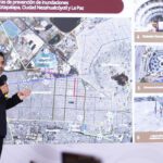 Obras contra inundaciones en Oriente del Edoméx avanzan 90%
