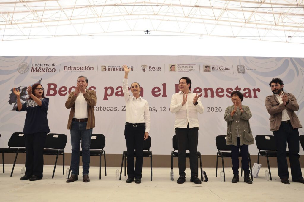 Claudia Sheinbaum anuncia la Beca Gertrudis Bocanegra en Zacatecas