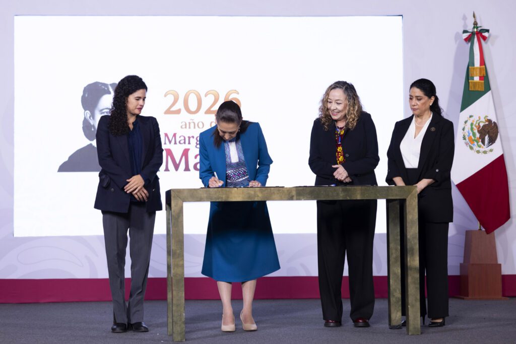 Sheinbaum impulsa ley nacional contra feminicidio