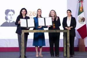 Sheinbaum impulsa ley nacional contra feminicidio