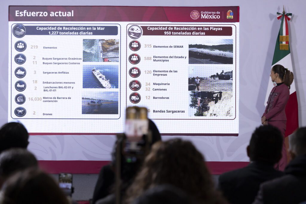 PIB de México crece 2.1% anual, destaca Sheinbaum