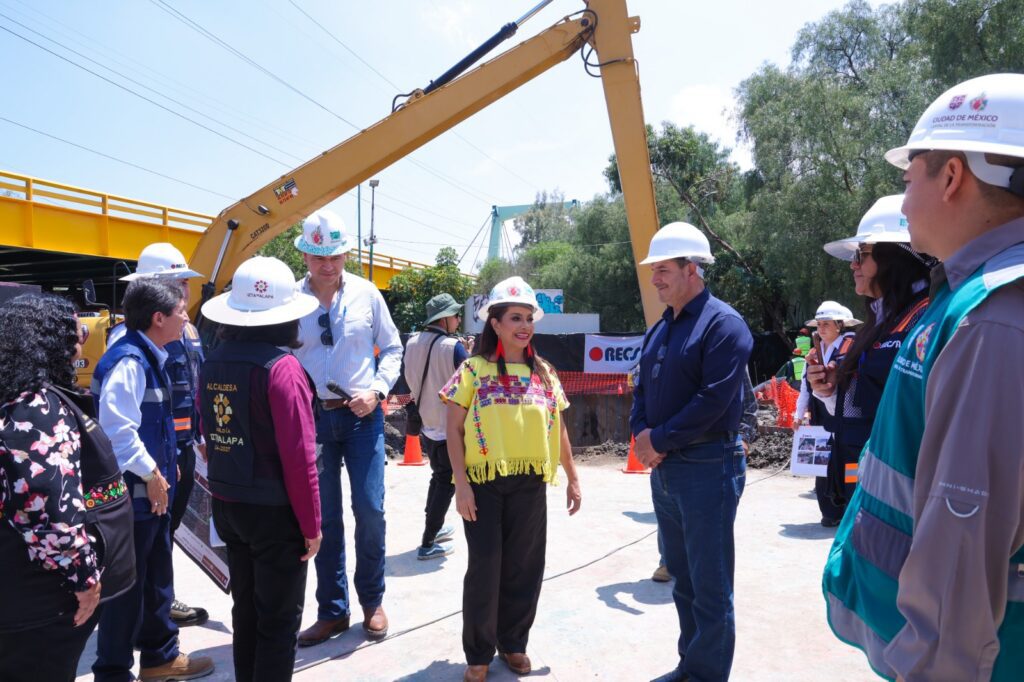 Brugada acelera obras contra inundaciones en Iztapalapa