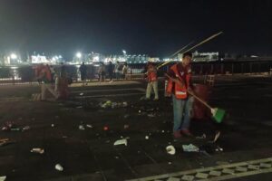 Mega Limpiatón fortalece cultura ambiental en el Mundial