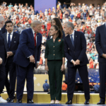 Trump se queda en el escenario con la selección de España durante la final del Mundial 2026