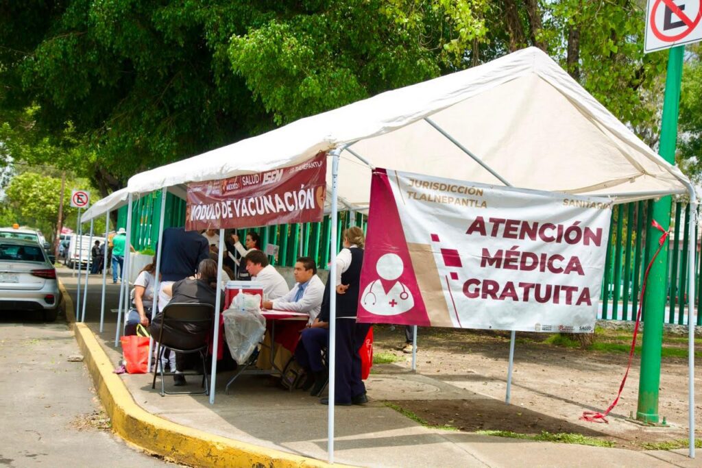 Refuerzan atención sanitaria tras inundaciones en Tlalnepantla