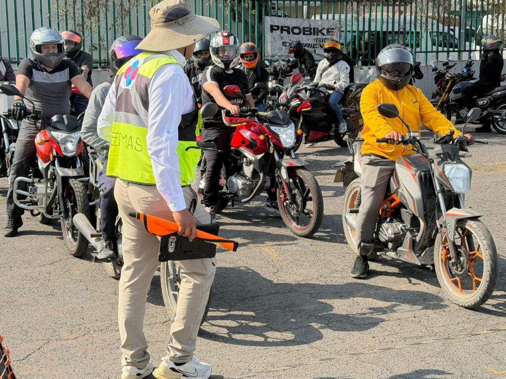 Certificación para motociclistas avanza en Edoméx