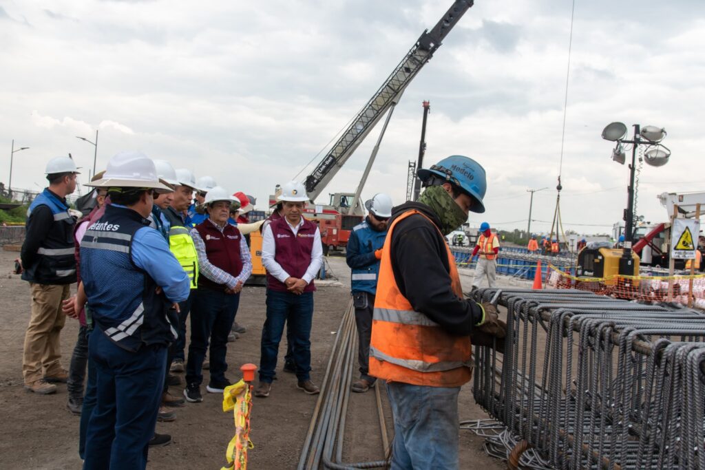 Puente Periférico avanza en Zona Oriente del Edomex