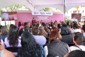 Asambleas Violeta fortalecen derechos de las mujeres