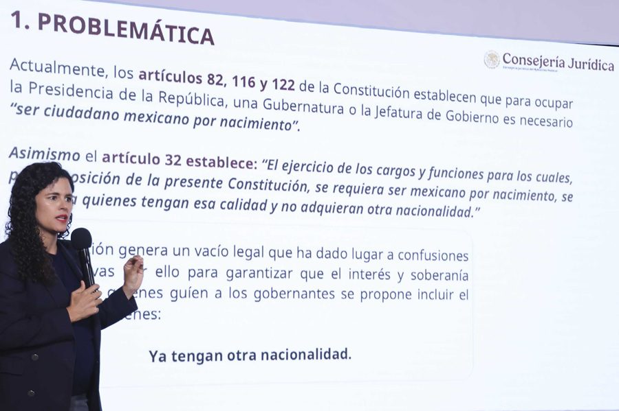 Sheinbaum propone eliminar doble nacionalidad a gobernantes