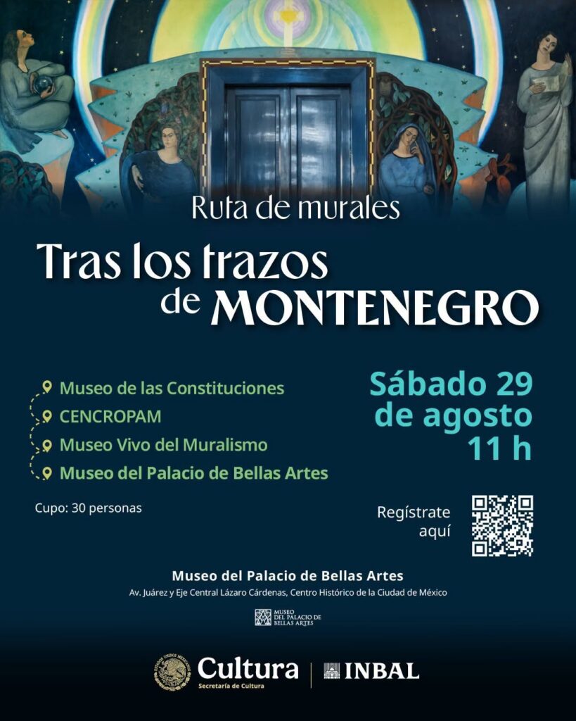 Recorrido por los murales de Roberto Montenegro